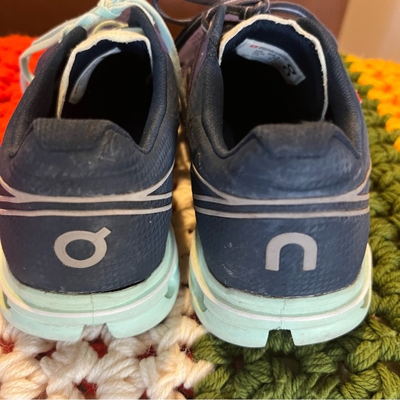 ON RUNNING - WOMEN'S CLOUDFLOW DAWN/JADE Size W8.5 - Picture 6 of 12